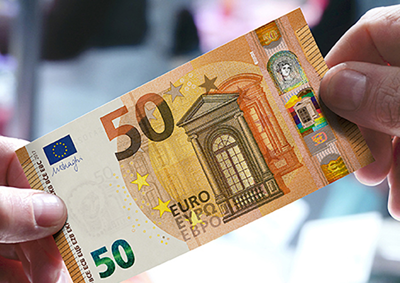 La nuova banconota da 50 euro